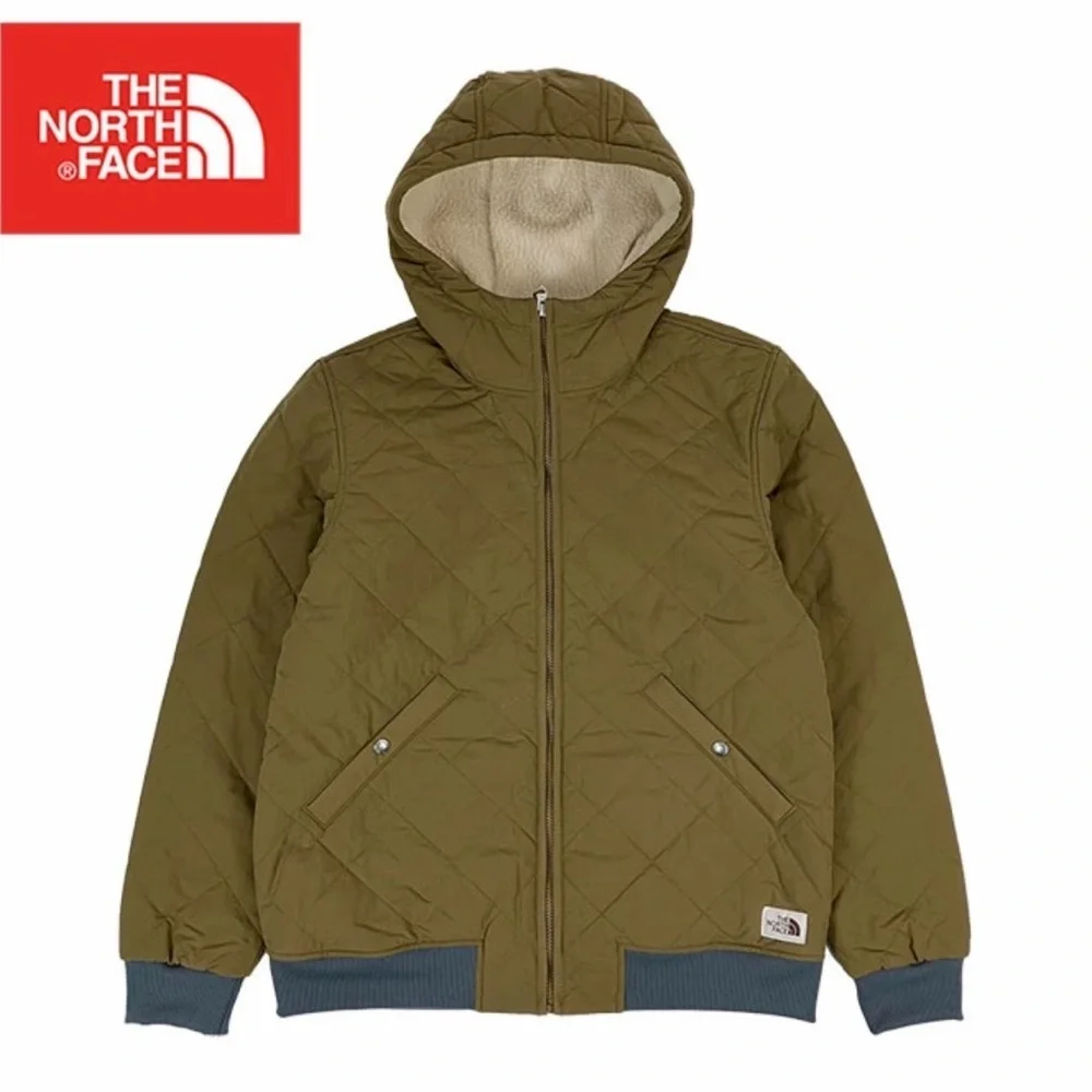 The North Face Cuchillo Full Zip Hooded Jacket Military Green Olive- Size XL